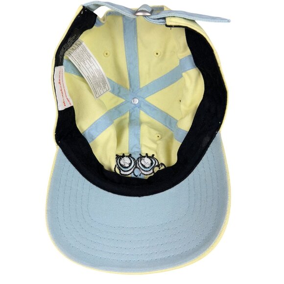 SpongeBob SquarePants Yellow Embroidered Cap With Adjustable Strap For Adults - Picture 13 of 16